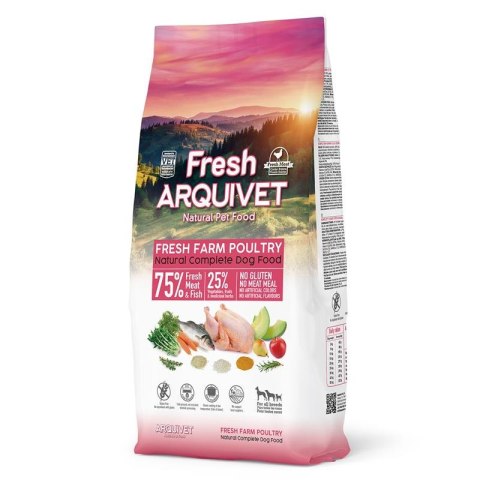 ARQUIVET FRESH Półwilgotna karma dla psa kurczak i ryba oceaniczna 10 kg Arquivet Fresh ARQUIVET FRESH Półwilgotna karma dla psa kurczak i ryba oceaniczna 10 kg Arquivet Fresh