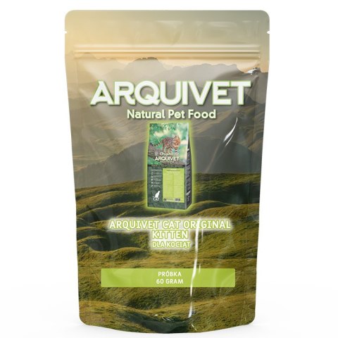 PRÓBKA ARQUIVET CAT Original Kitten dla kociąt z kurczakiem 60 g Arquivet PRÓBKA ARQUIVET CAT Original Kitten dla kociąt z kurczakiem 60 g Arquivet