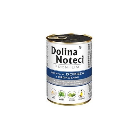 Dolina Noteci bogata w dorsza z brokułami 24 x 400g Dolina Noteci Dolina Noteci bogata w dorsza z brokułami 24 x 400g Dolina Noteci