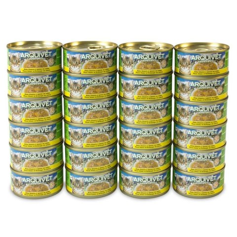 Arquivet Puszka dla kota o smaku tuńczyka i serem 24 x 80 g Arquivet Arquivet Puszka dla kota o smaku tuńczyka i serem 24 x 80 g Arquivet
