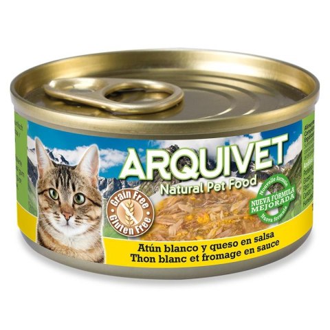 Arquivet Puszka dla kota o smaku tuńczyka i serem 24 x 80 g Arquivet Arquivet Puszka dla kota o smaku tuńczyka i serem 24 x 80 g Arquivet