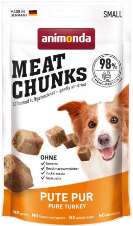 ANIMONDA Przysmak dla psa Meat Chunks kawałki mięsne Indyk 60g Animonda