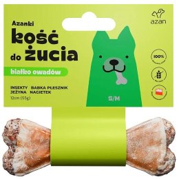 AZANKI Kość z insektami i jeżyną S/M 12cm Brit