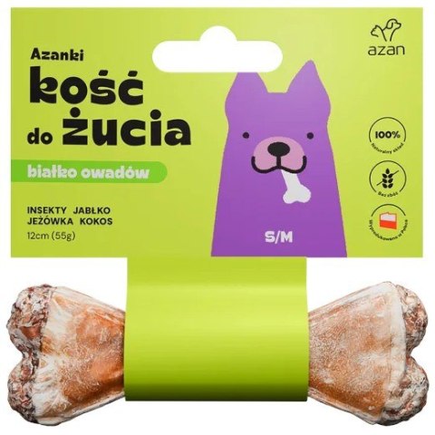 AZANKI Kość z insektami i kokosem S/M 12cm Brit AZANKI Kość z insektami i kokosem S/M 12cm Brit