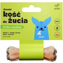 AZANKI Kość z insektami i miętą MINI 10cm Brit