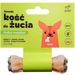 AZANKI Kość z insektami i siemieniem lnianym MINI 10cm Brit