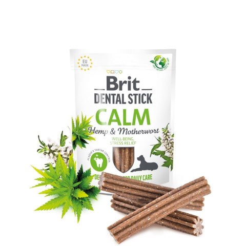 BRIT Dental Stick Calm Hemp & Materwort - przysmak dla psa - 251 g Brit BRIT Dental Stick Calm Hemp & Materwort - przysmak dla psa - 251 g Brit