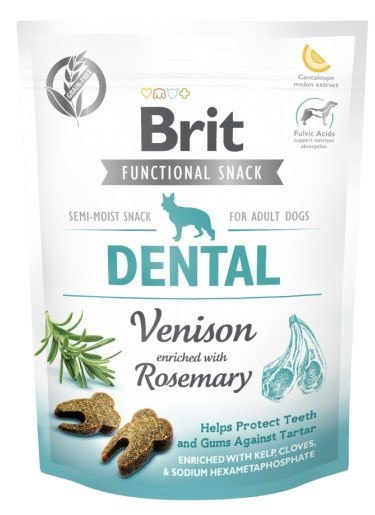 BRIT Functional Snack Dental Venison - przysmak dla psa - 150 g Brit BRIT Functional Snack Dental Venison - przysmak dla psa - 150 g Brit