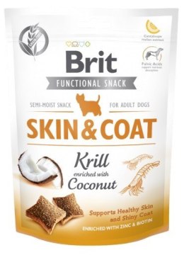 BRIT Functional Snack Skin&Coat Krill - przysmak dla psa - 150 g Brit