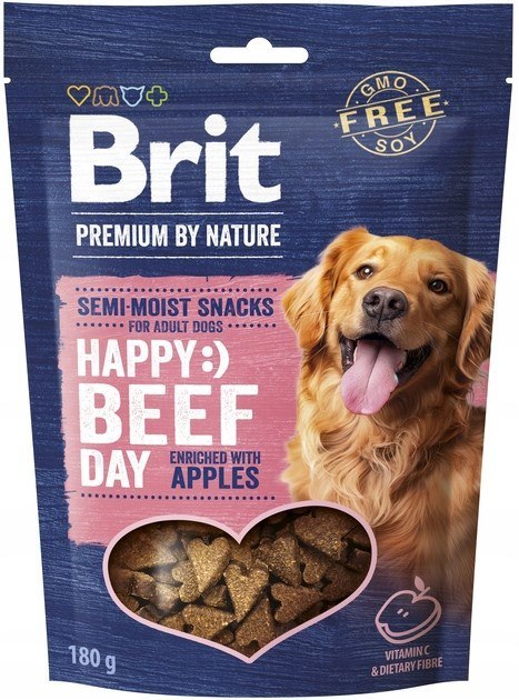 BRIT PREMIUM DOG SNACK BEEF WITH APPLES 180g Brit BRIT PREMIUM DOG SNACK BEEF WITH APPLES 180g Brit