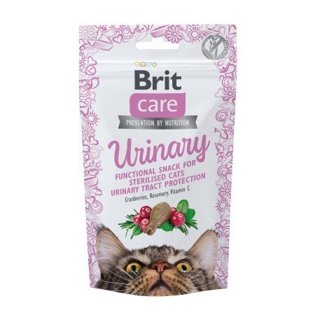 Brit Care Cat Snack URINARY przysmak dla kota wykastrowanego 50g Brit Brit Care Cat Snack URINARY przysmak dla kota wykastrowanego 50g Brit