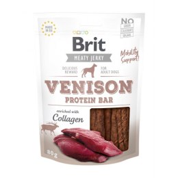 Brit Jerky Venison Protein Bar Dziczyzna - przysmak dla psa - 200 g Brit