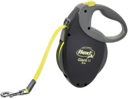 FLEXI Giant Neon M - smycz automatyczna - 8 m Flexi