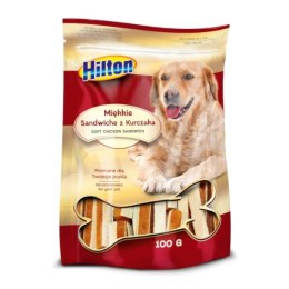 Hilton Przysmak miękkie sandwiche z kurczaka dla psa - 100 g Hilton