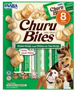 INABA Churu Bites Kurczak z tuńczykiem - przysmak dla psa - 8x12g INABA