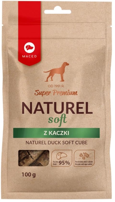 MACED Naturel Soft z Kaczki - przysmak dla psa - 100 g MACED