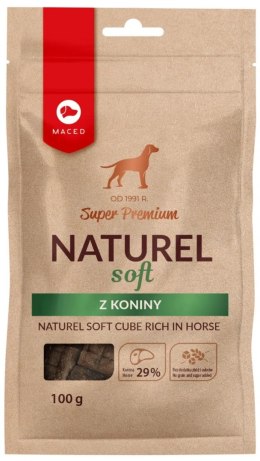 MACED Naturel Soft z Koniny - przysmak dla psa - 100 g MACED