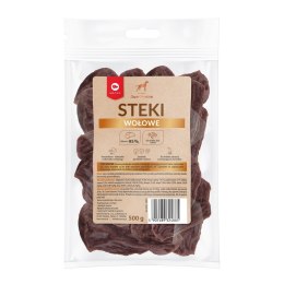 MACED Steki wołowe - przysmak dla psa - 500 g MACED