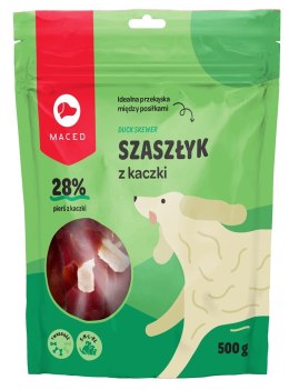 MACED Szaszłyk z kaczki - przysmak dla psa - 500g MACED