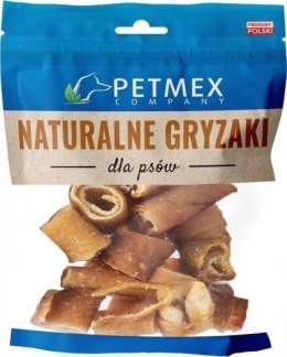 PETMEX Chrupki ze skóry wieprzowej - Przysmak dla psa - 100g PETMEX
