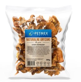 PETMEX Gryzak dla psów Strips wieprzowy - 500g PETMEX