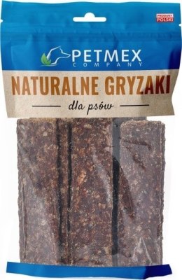 PETMEX Paski z Jelenia - Przysmak dla psa - 200g PETMEX