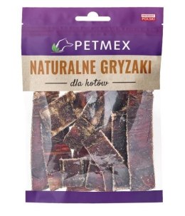 PETMEX Przełyk wołowy paseczki - Przysmak dla psa - 40g PETMEX