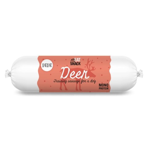 Paka Zwierzaka Pepe kiełbaski meat snack jeleń 200g PAKA ZWIERZAKA