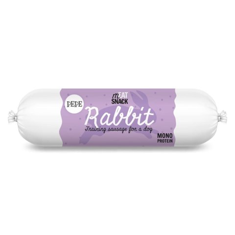 Paka Zwierzaka Pepe kiełbaski meat snack królik 200g PAKA ZWIERZAKA
