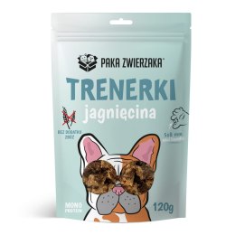 Paka Zwierzaka przysmak trenerki jagnięcina 120g PAKA ZWIERZAKA
