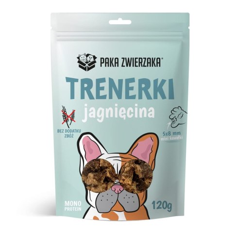 Paka Zwierzaka przysmak trenerki jagnięcina 120g PAKA ZWIERZAKA