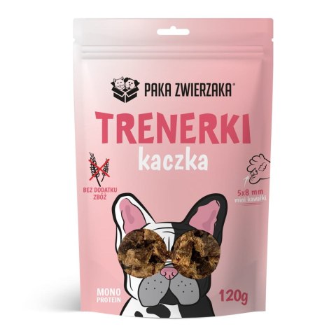 Paka Zwierzaka przysmak trenerki kaczka 120g PAKA ZWIERZAKA Paka Zwierzaka przysmak trenerki kaczka 120g PAKA ZWIERZAKA