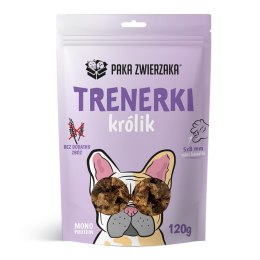 Paka Zwierzaka przysmak trenerki królik 120g PAKA ZWIERZAKA