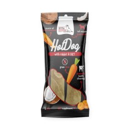 SYTA MICHA- HotDog z królikiem - przysmak dla psa - 15cm SYTA MICHA