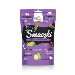 SYTA MICHA - Smaczki dla psa z kaczką, żurawiną i gruszką 80g SYTA MICHA