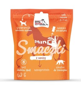 SYTA MICHA mini smaczki treningowe - konina 60g pies SYTA MICHA