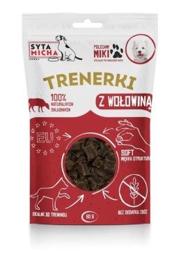 Syta Micha Trenerki z wołowiną - przysmak dla psa - 80g SYTA MICHA