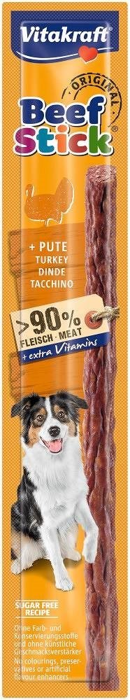 VITAKRAFT BEEF STICK indyk przysmak dla psa 1szt Vitakraft