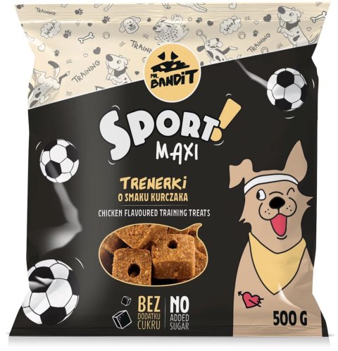VetExpert Mr.Bandit SPORT MAXI Trenerki kurczak - Przysmak dla psów - 500g VetExpert