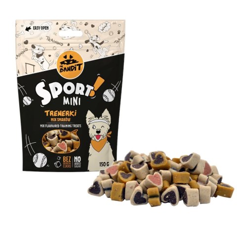 VetExpert Mr.Bandit SPORT MINI Trenerki mix smaków - Przysmak dla psów - 150g VetExpert VetExpert Mr.Bandit SPORT MINI Trenerki mix smaków - Przysmak dla psów - 150g VetExpert