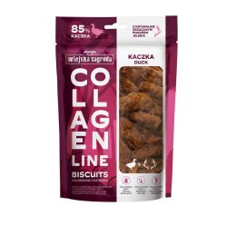 WIEJSKA ZAGRODA Kolagenowe ciasteczka Kaczka (dorosły) - Przysmak dla psa - 90g Wiejska zagroda