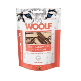 WOOLF SOFT SANDWICH OF SALMON przysmak dla psa 100g WOOLF
