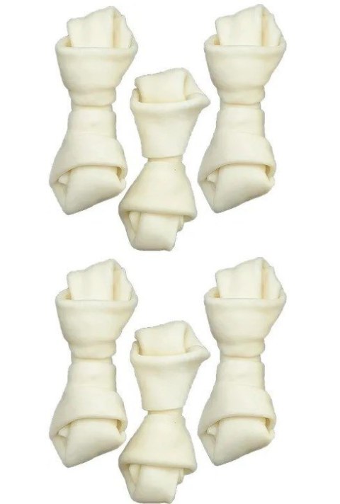 ZOLUX Kość wiązana biała 6 cm x 6 ZOLUX