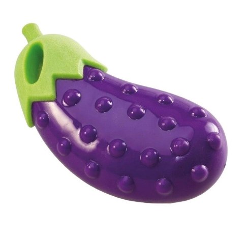 Arquivet Bakłażan z piszczałką zabawka dla psów - 14 cm ARQUIVET Arquivet Bakłażan z piszczałką zabawka dla psów - 14 cm ARQUIVET