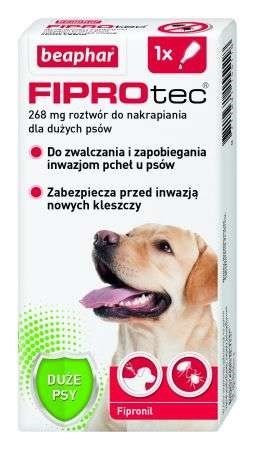 Beaphar FIPROtec Krople dla psa L 268mg x1 Beaphar
