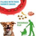 FERPLAST Smile Ring S Red zabawka dla psa FERPLAST