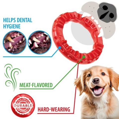 FERPLAST Smile Ring S Red zabawka dla psa FERPLAST FERPLAST Smile Ring S Red zabawka dla psa FERPLAST
