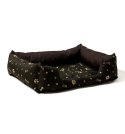 GO GIFT Kostka Legowisko dla psa XL - brązowy - 75x55x15 cm Go Gift
