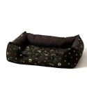 GO GIFT Kostka Legowisko dla psa XL - brązowy - 75x55x15 cm Go Gift