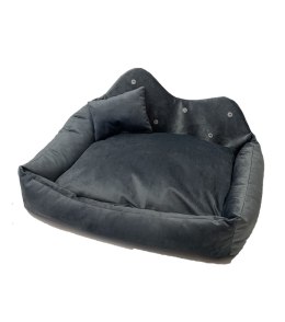 GO GIFT Prince szare XXL - legowisko dla zwierząt - 70 x 55 x 12 cm Go Gift